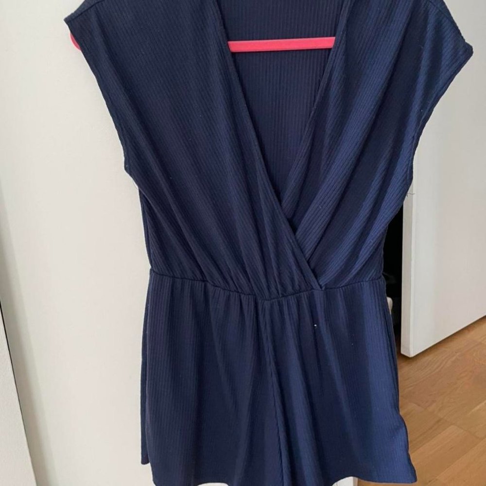 Navy Urban Romper